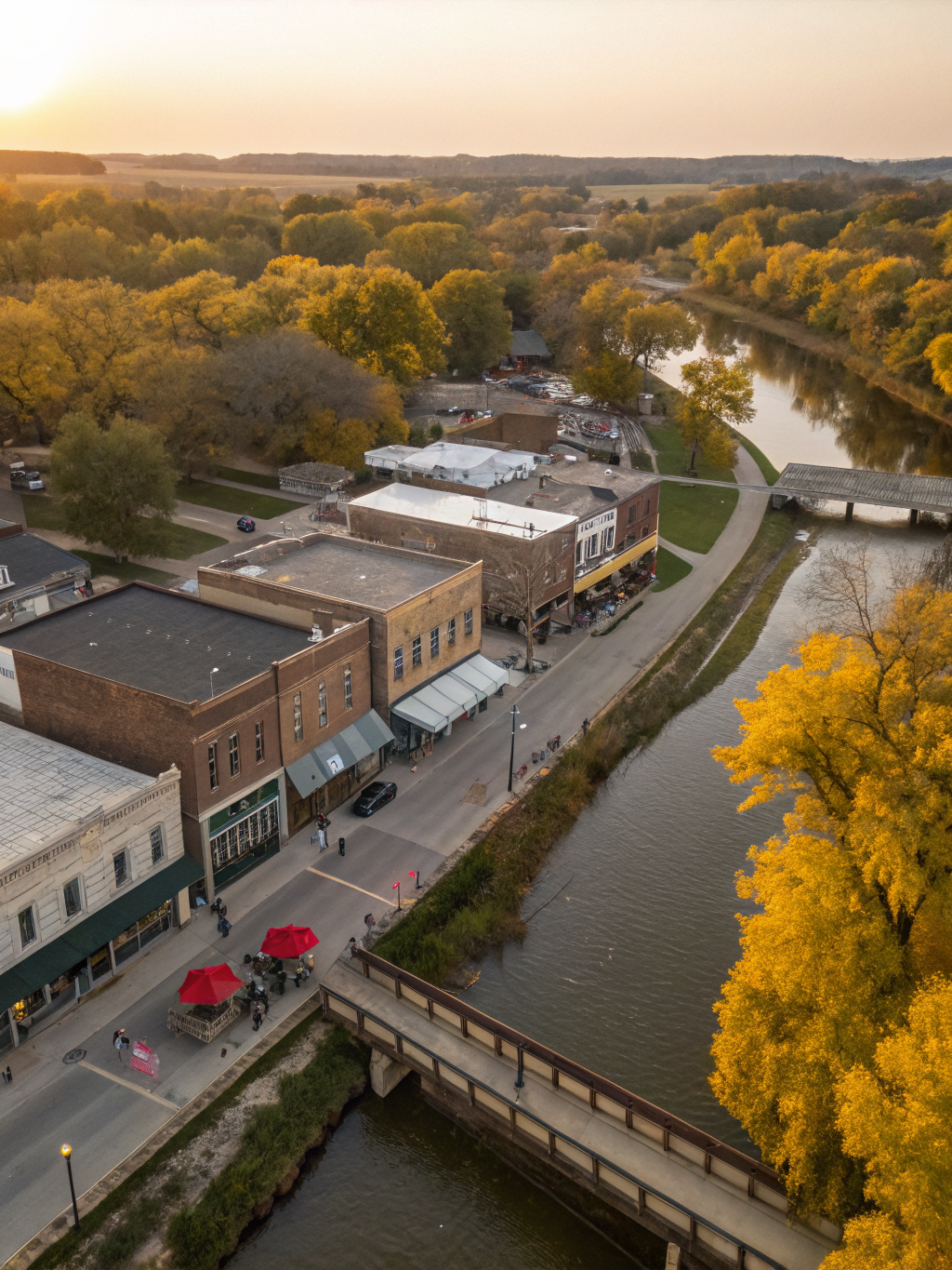 Oswego riverfront