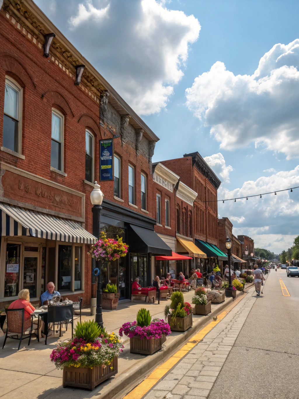 Wheaton downtown